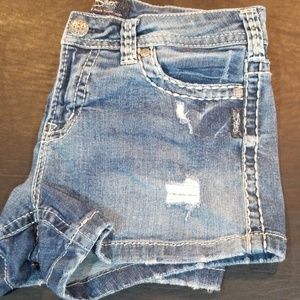 Silver Jean's shorts